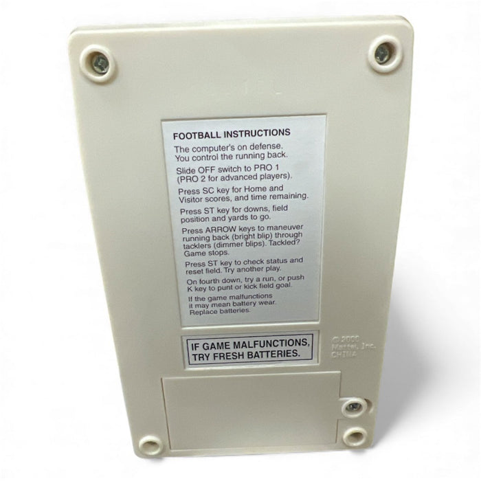 2000 Mattel Football Classic (PreOwned) - Console