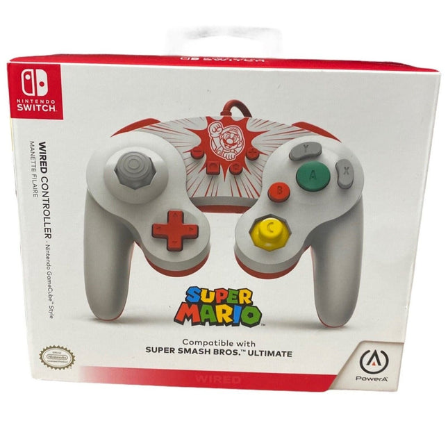 Super Mario Wired Nintendo Switch Controller Gamecube - New - Nintendo Switch