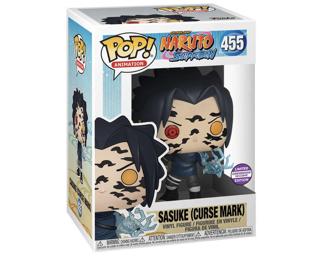 Naruto: Sasuke #455 (Limited Convention Exclusive) - With Box - Funko Pop