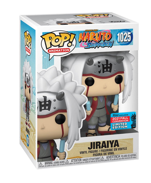 Naruto: Jiraiya #1025 (2021 Fall Convention) - With Box - Funko Pop