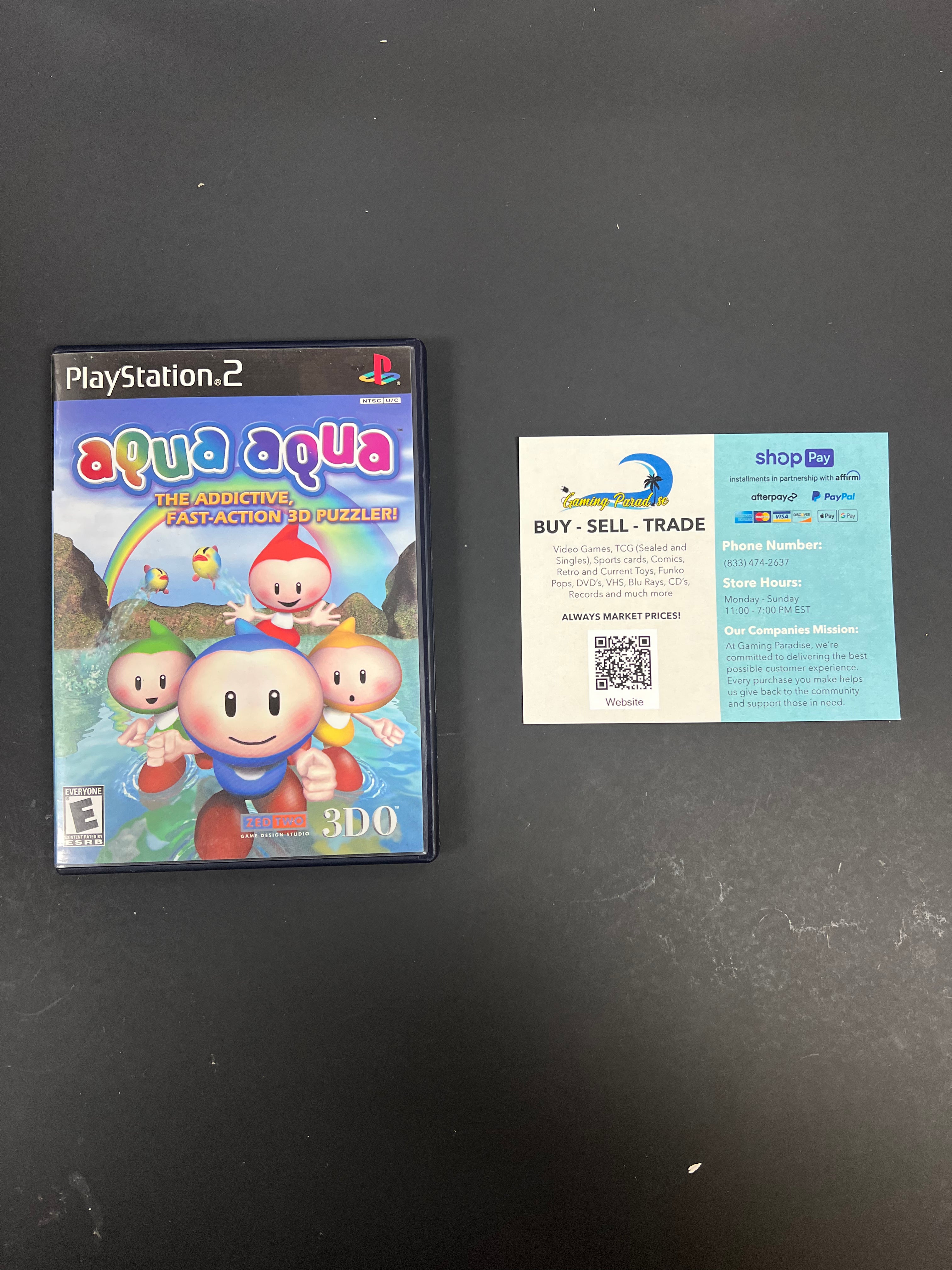 Aqua Aqua PlayStation 2 CL 01