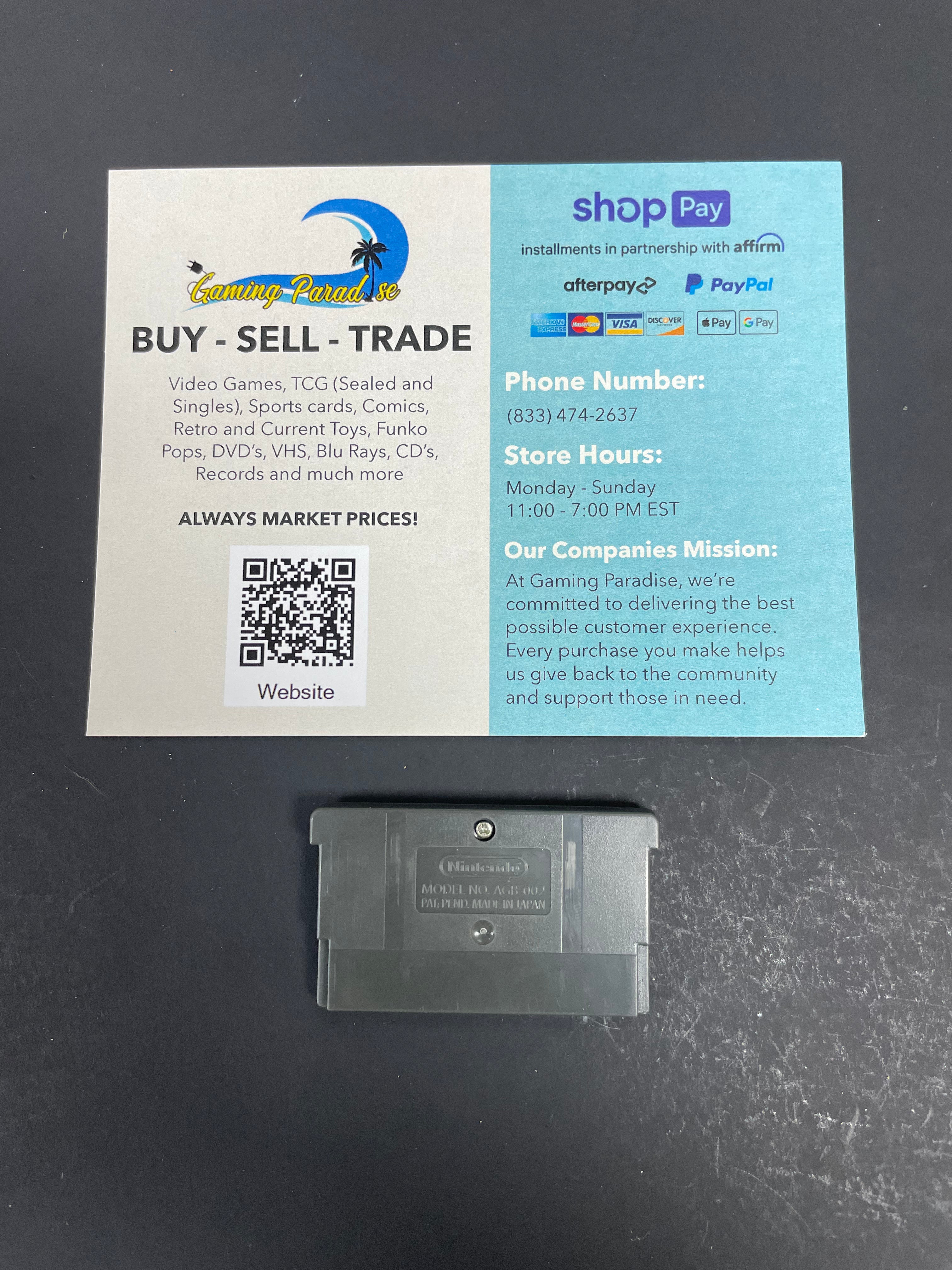 Final Fantasy VI Advance GameBoy Advance CL 01