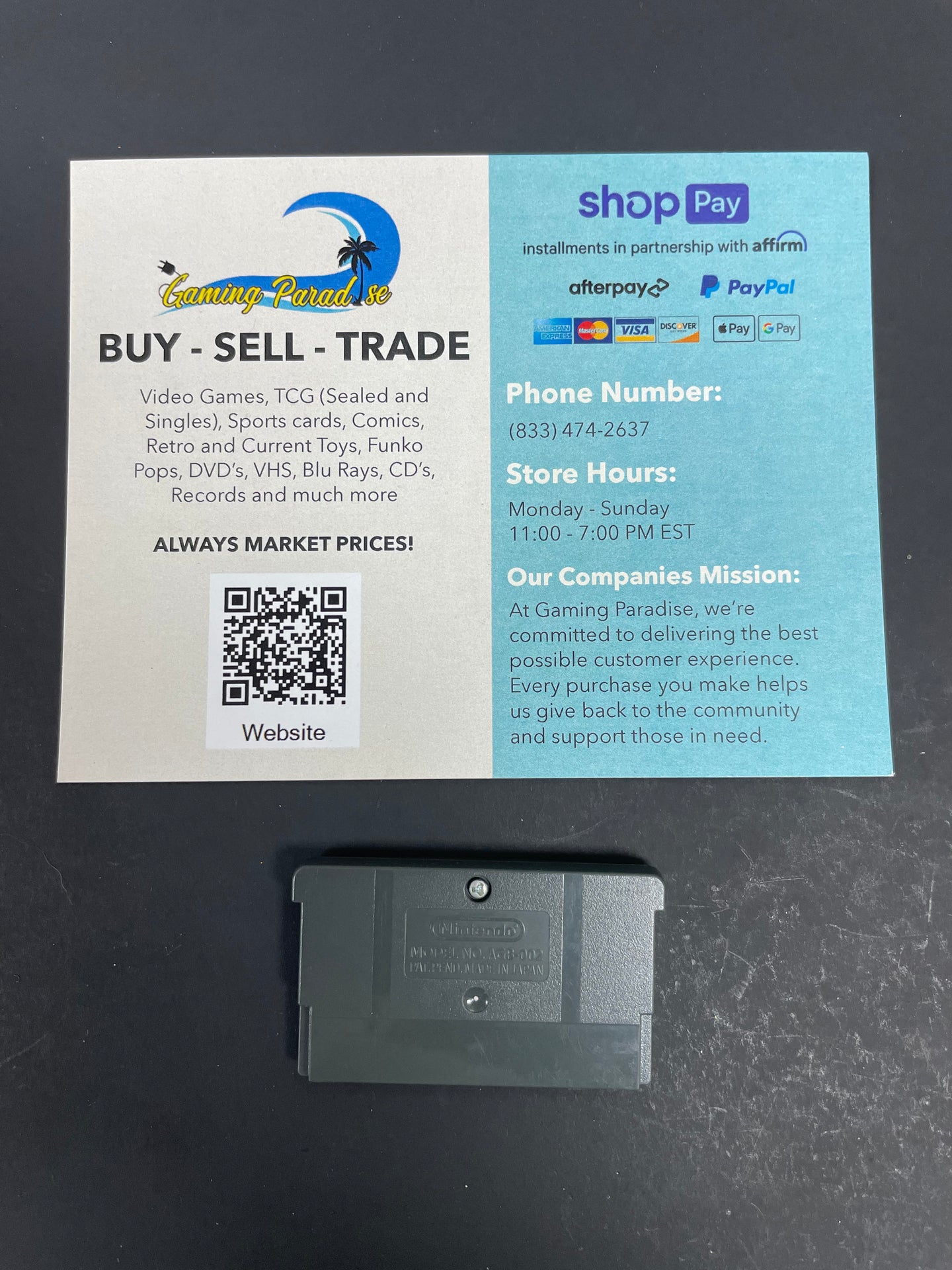 Marble Madness & Klax GameBoy Advance CL 01