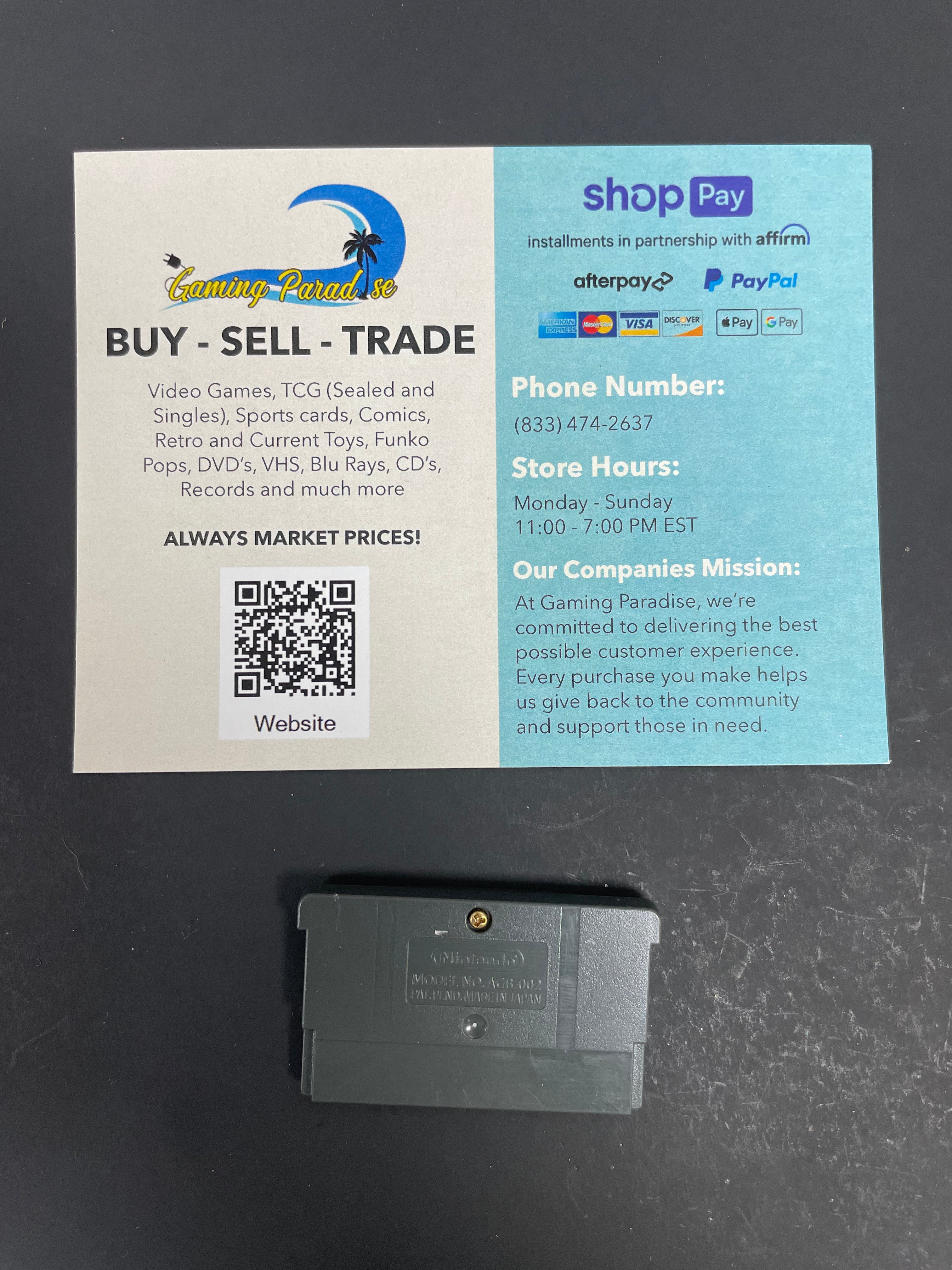 Madden 2005 GameBoy Advance CL 01