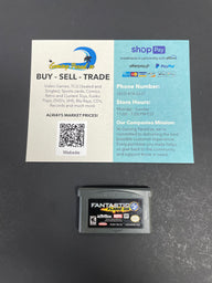 Fantastic 4: Flame On GameBoy Advance CL 01
