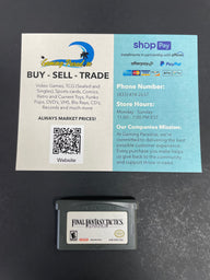 Final Fantasy Tactics Advance GameBoy Advance CL 01