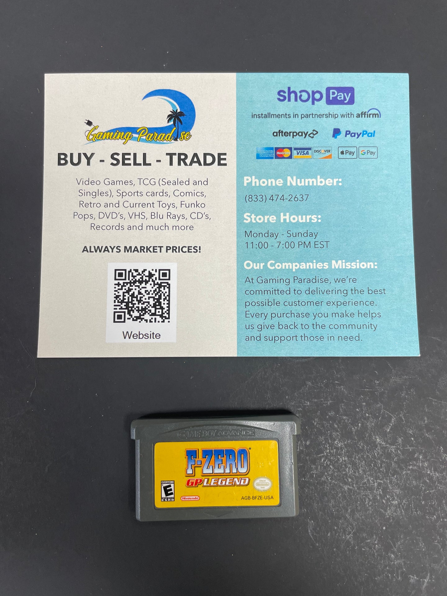 F-Zero GP Legend GameBoy Advance CL 01