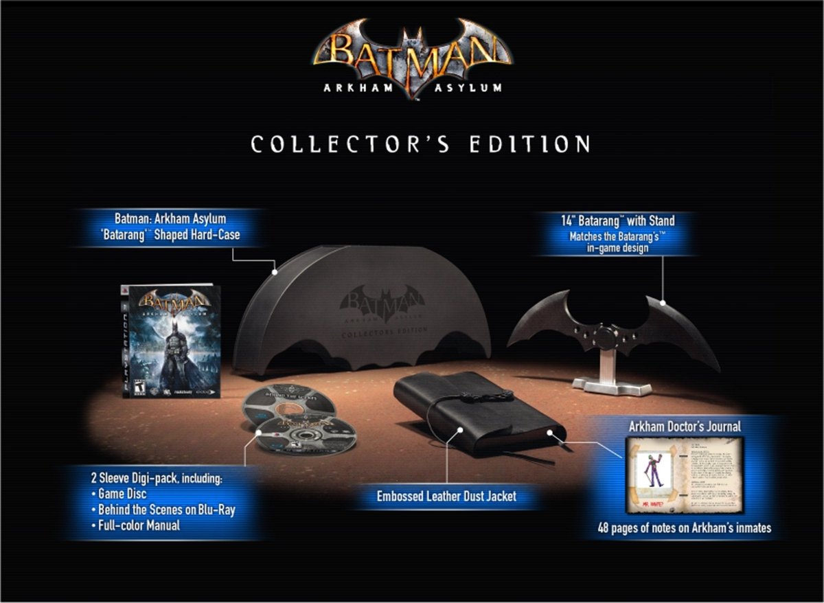 Batman Arkham Asylum Collector’s Edition (2009) (Pre-Owned)