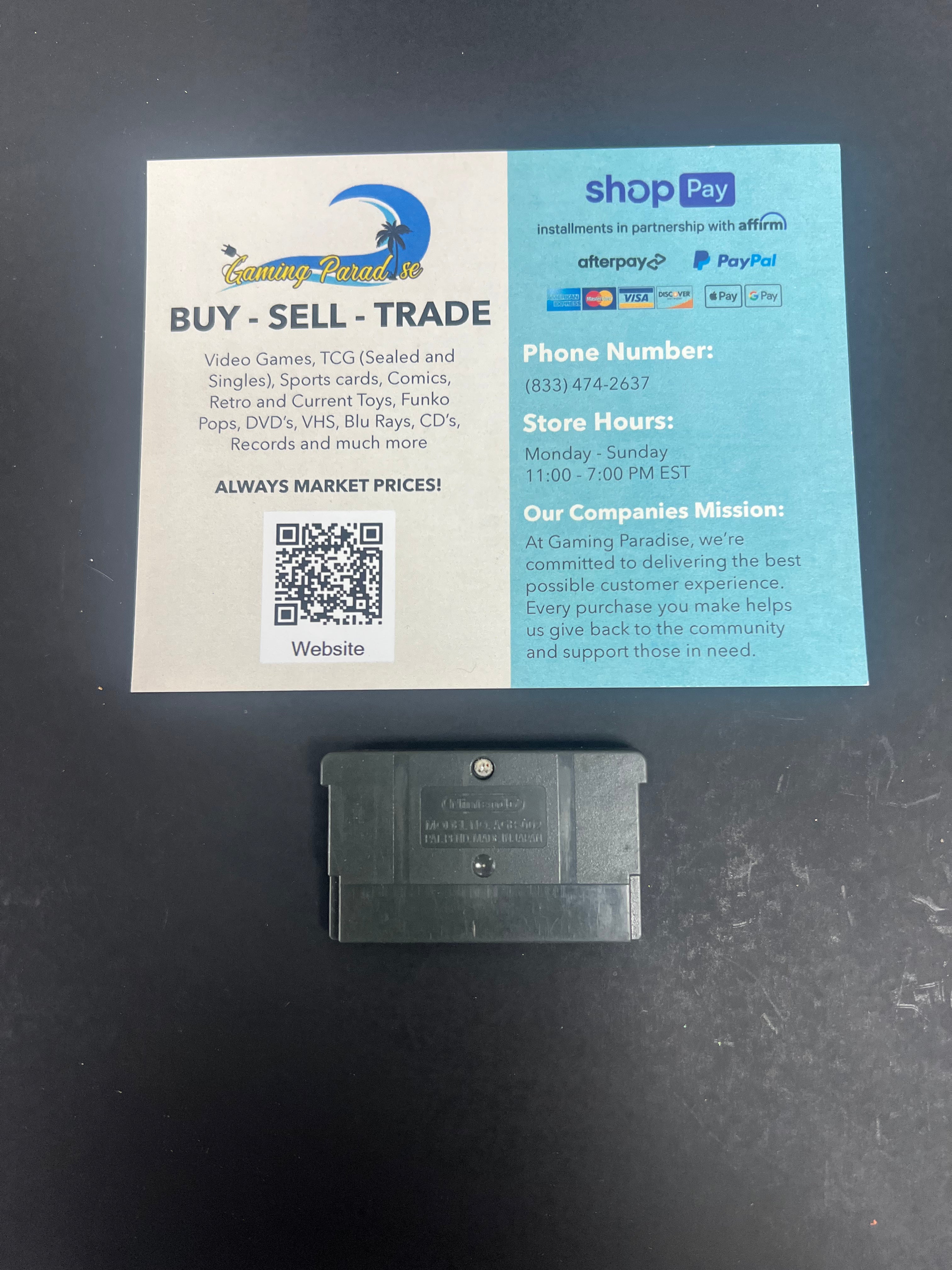 Treasure Planet GameBoy Advance CL 02