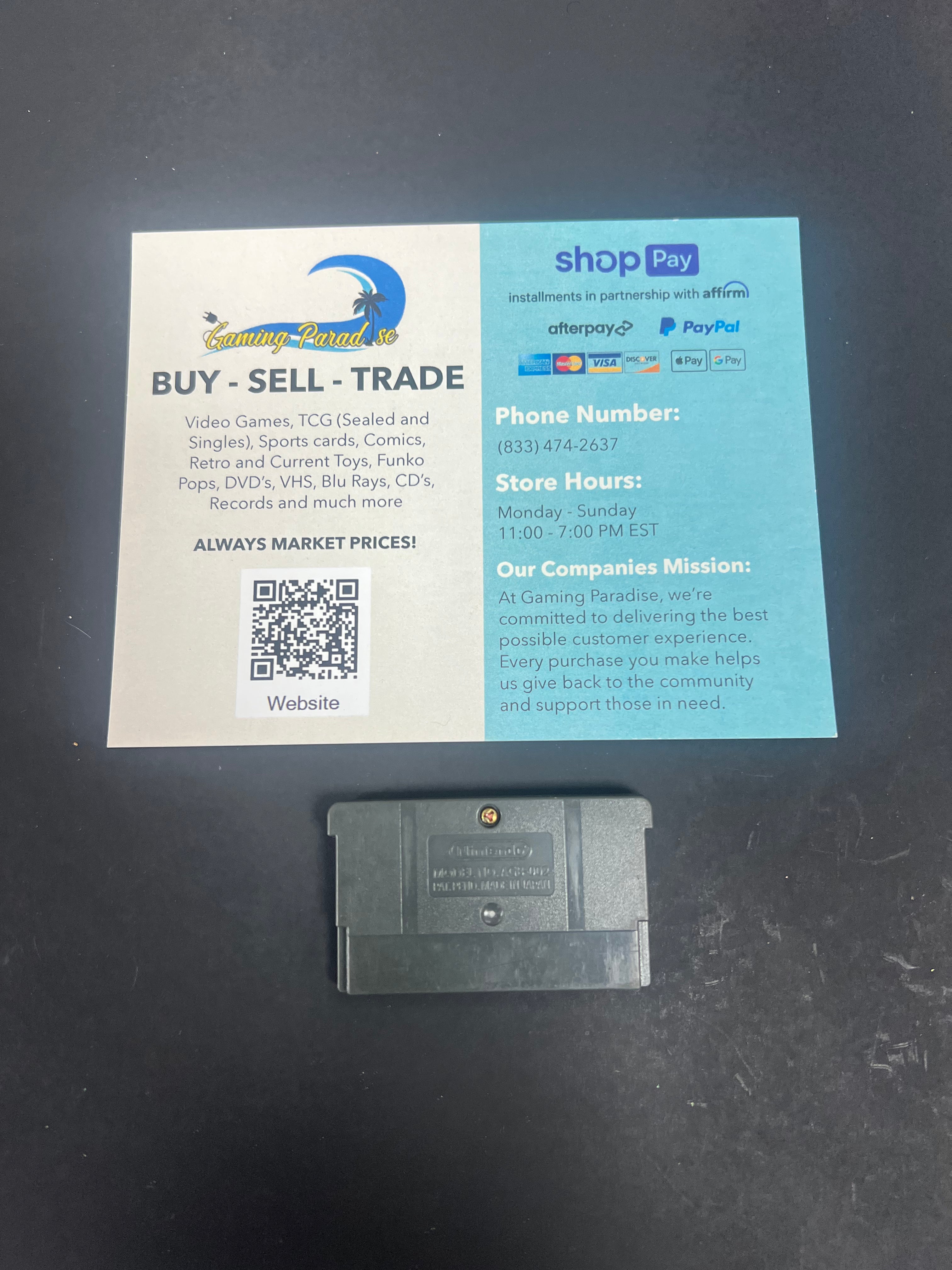 Disney Party GameBoy Advance CL 01