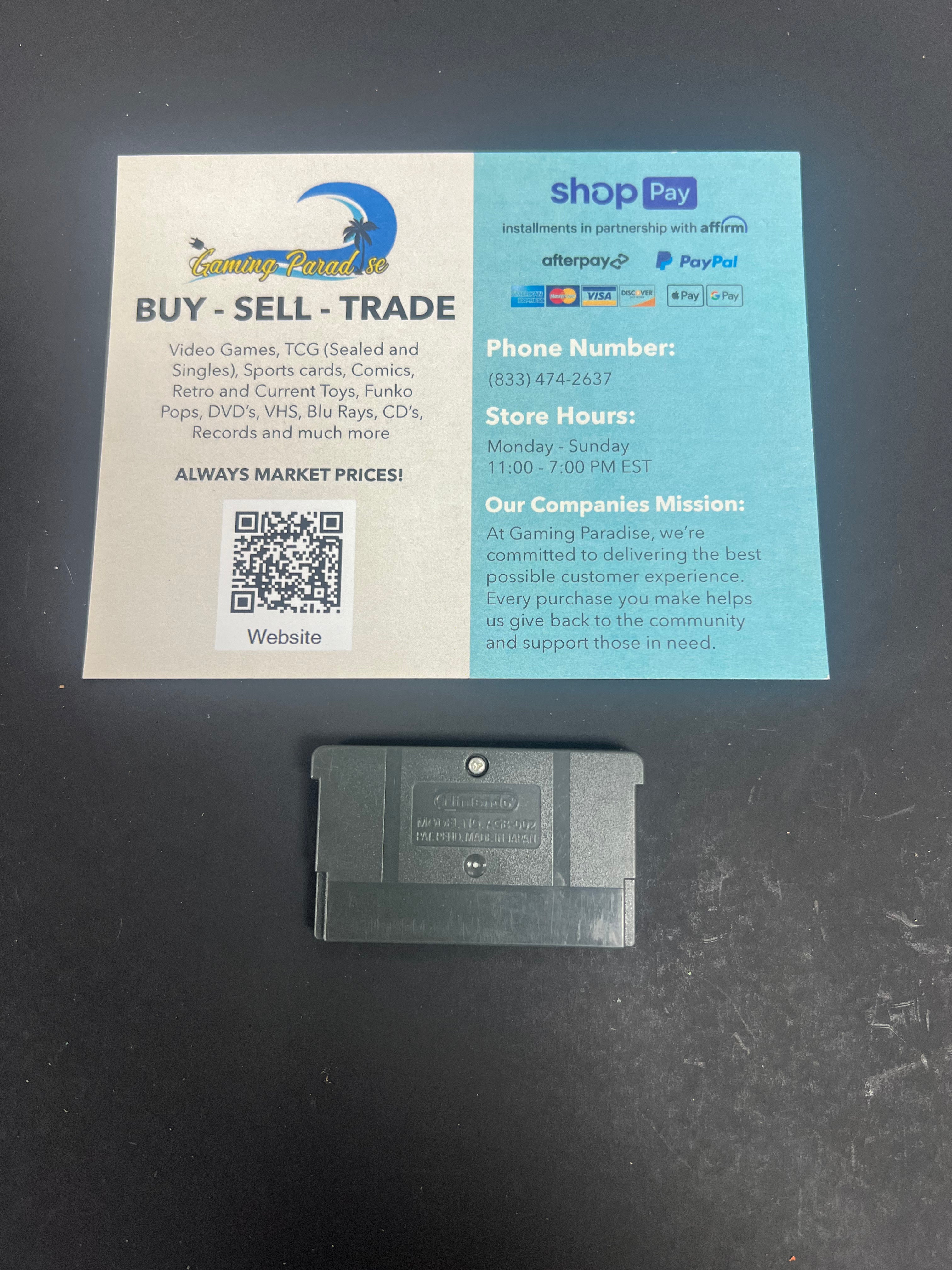 Let’s Ride Friends Forever GameBoy Advance CL 01