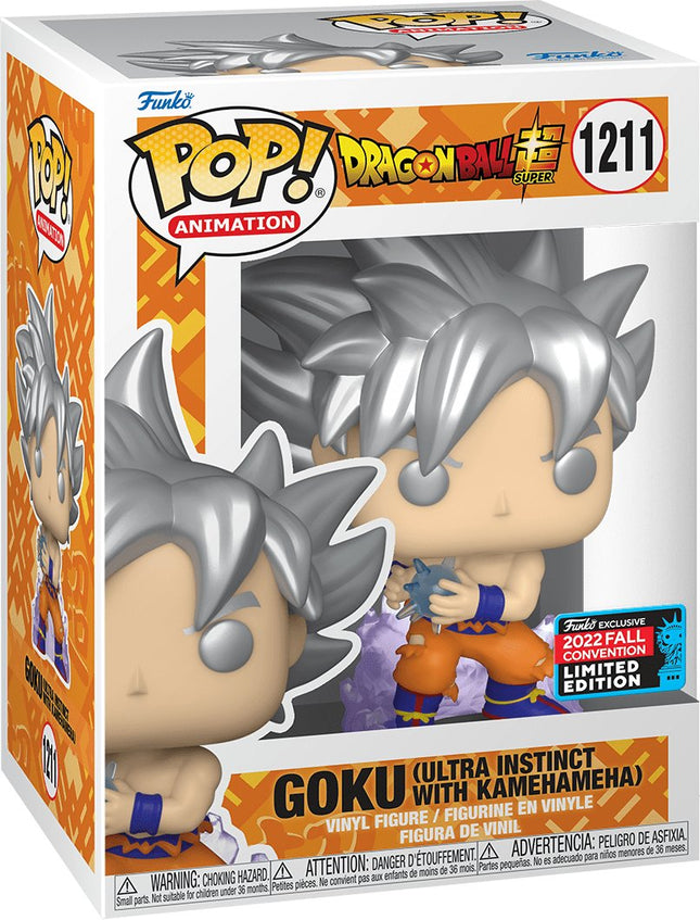 Goku (Ultra Instinct With Kamehameha) (2022 Fall Convention) - With Box - Funko Pop