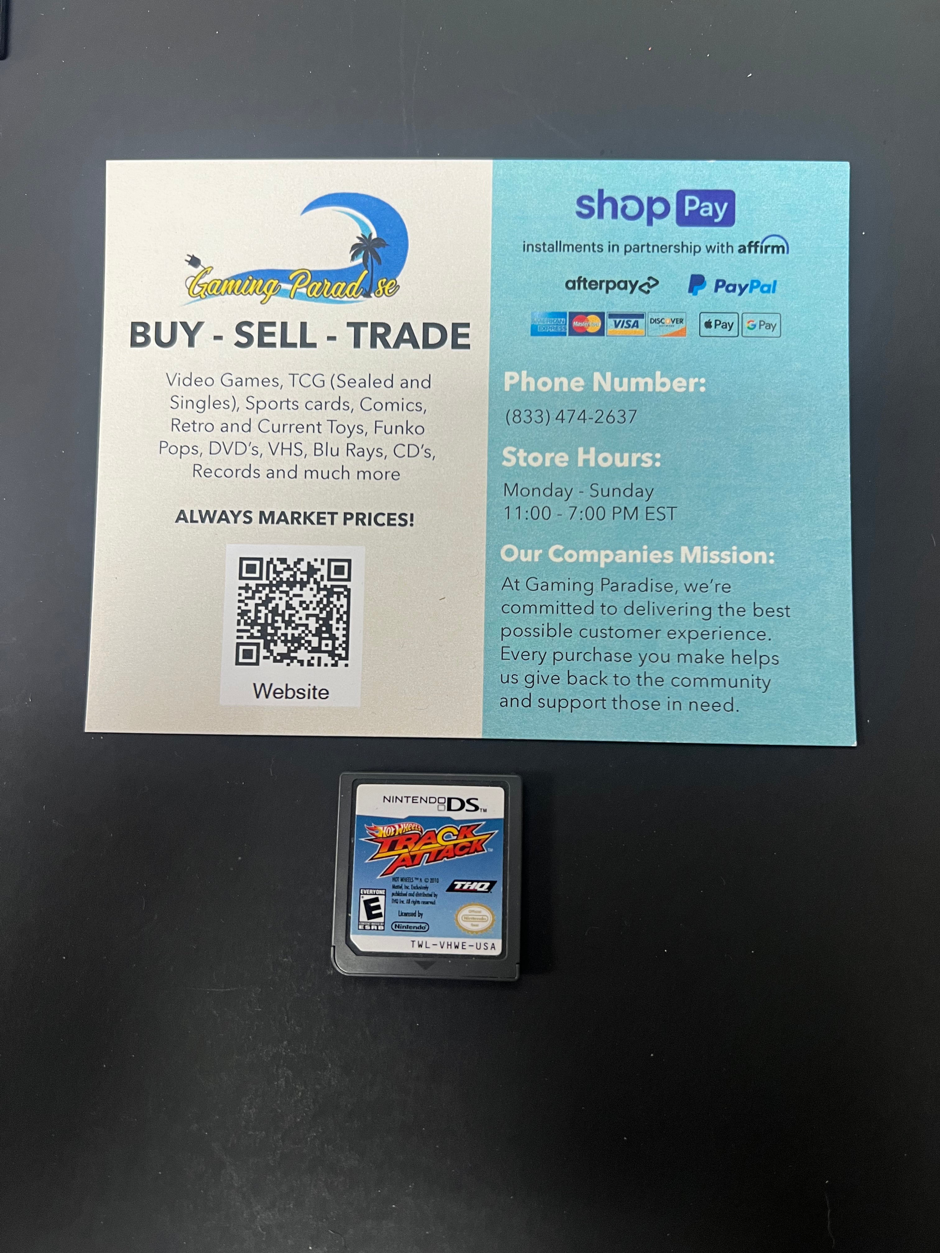 Hot Wheels: Track Attack Nintendo DS CL 01