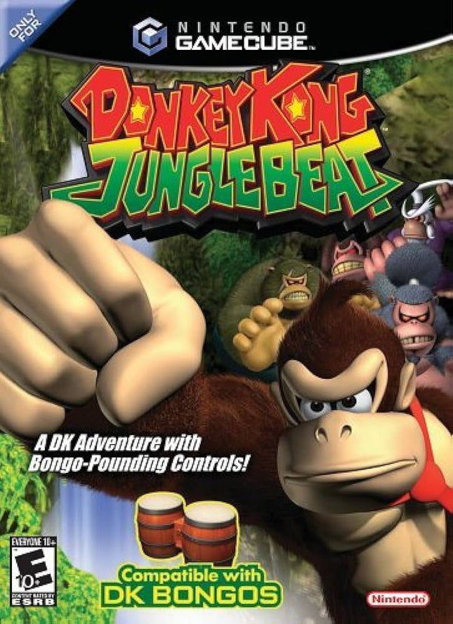 Donkey Kong Jungle Beat - Complete In Box - Gamecube