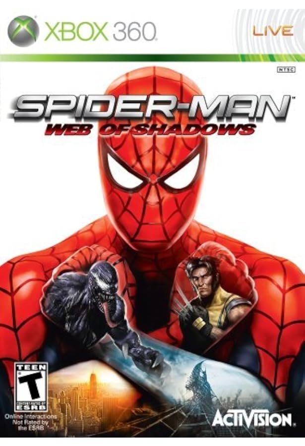 Spiderman Web Of Shadows - Disc Only - Xbox 360