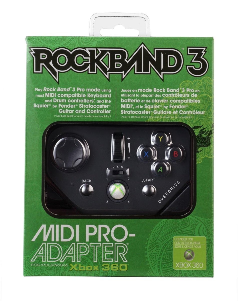 Rock Band 3 Midi Pro-Adapter For Xbox 360 (Pre-Owned)