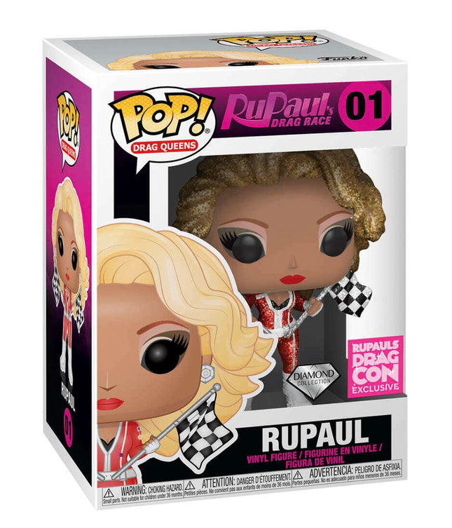 RuPaul’s Drag Race: Rupaul #01 (Diamond) (Rupauls Drag Con Exclusive) - With Box - Funko Pop