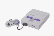 Super Nintendo (Discolored / Cosmetic Damage) Console