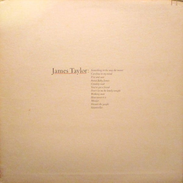 James Taylor – James Taylor's Greatest Hits (1976) (D 123790) (Pre-Owned) - CD