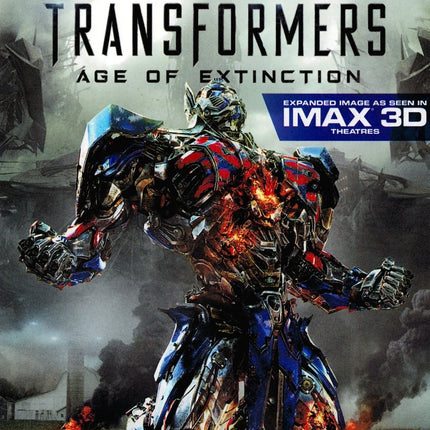 Transformers: Age Of Extinction (3D Blu-ray + Blu-ray + DVD + Digital HD) - New