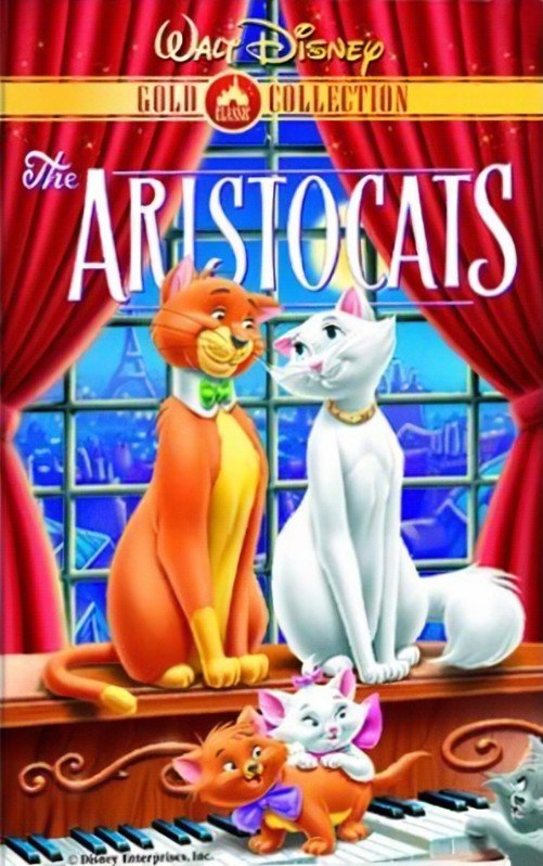 The Aristocats (1970) - Gold Collection (Clamshell) - VHS