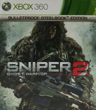 Sniper Ghost Warrior 2 ( Bulletproof Steelbook Edition) - Complete In Box - Xbox 360