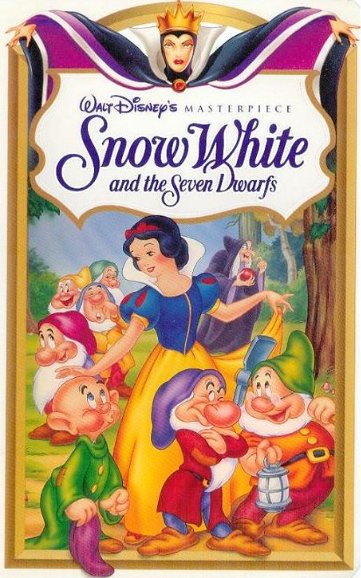 Snow White and the Seven Dwarfs (1937) Masterpiece (Clamshell) - VHS