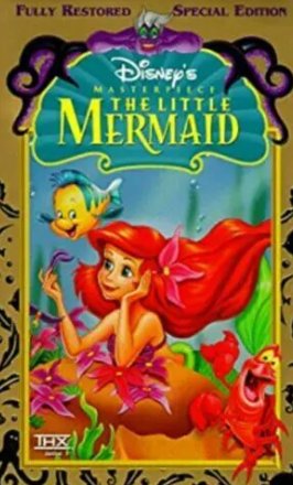 The Little Mermaid (1989) Masterpiece (Clamshell) - VHS