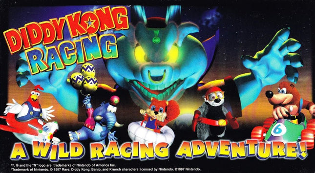 Nintendo Power Diddy Kong Racing A Wild Racing Adventure (Promotional) (1997) - VHS