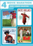 4 Movie Marathon: Family Comedy Collection (Dudley Do-Right / Sgt. Bilko / Cop and a Half / Ed) (2011) (61118170) (Pre-Owned) - DVD
