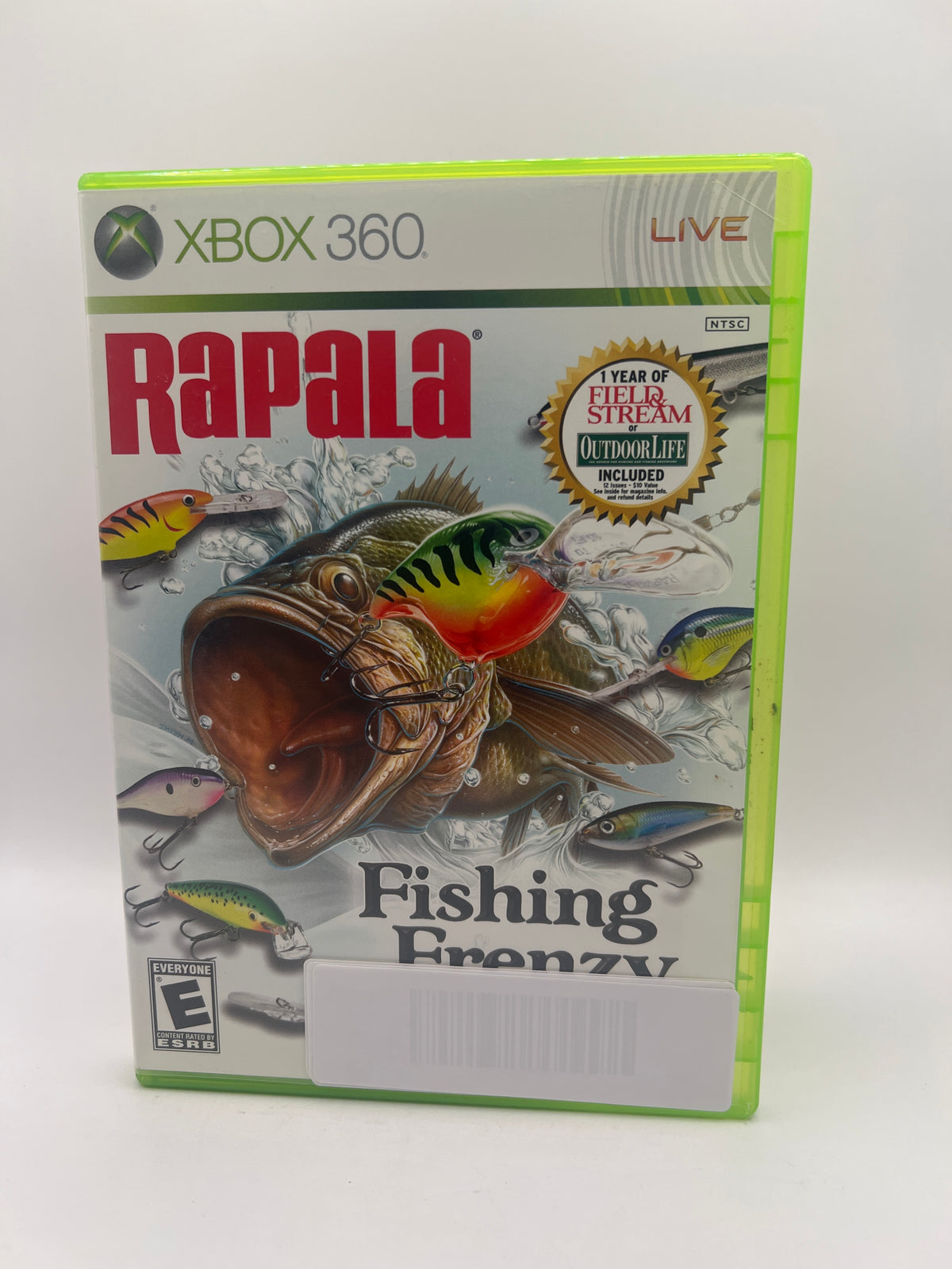 Rapala Fishing Frenzy 2009 CL02 (CIB) Xbox 360