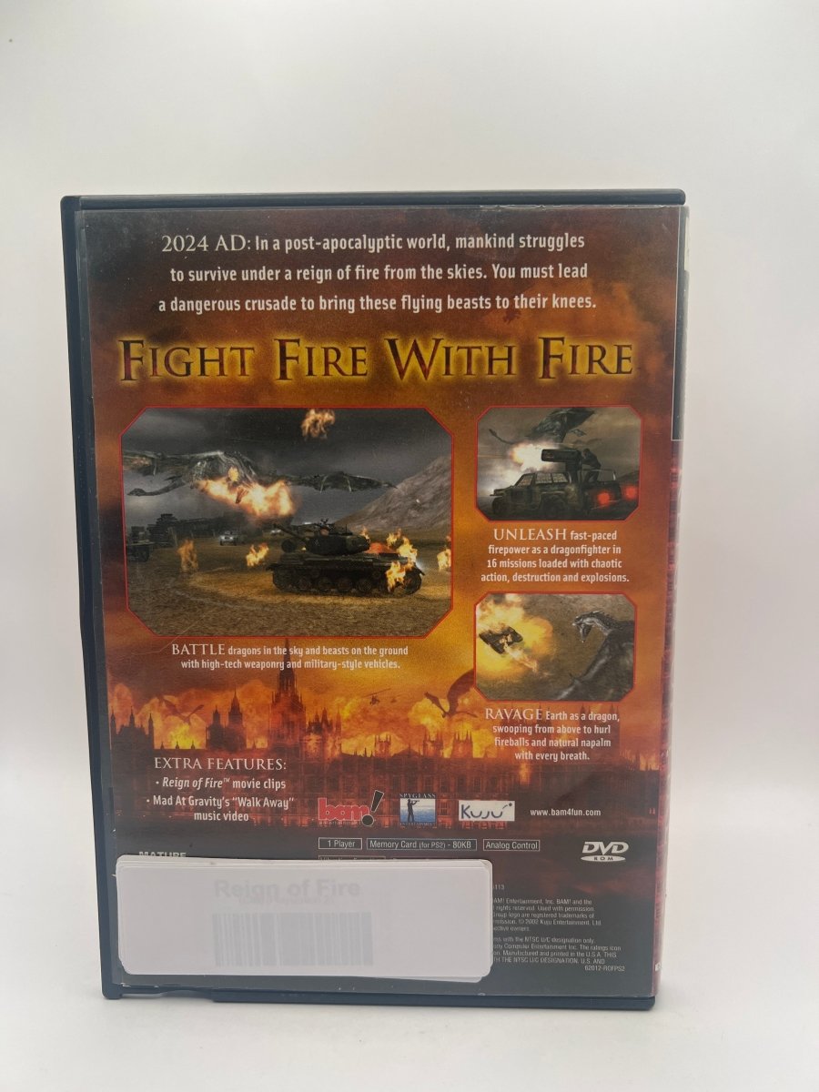 Reign of Fire CL02 (CIB) PlayStation 2