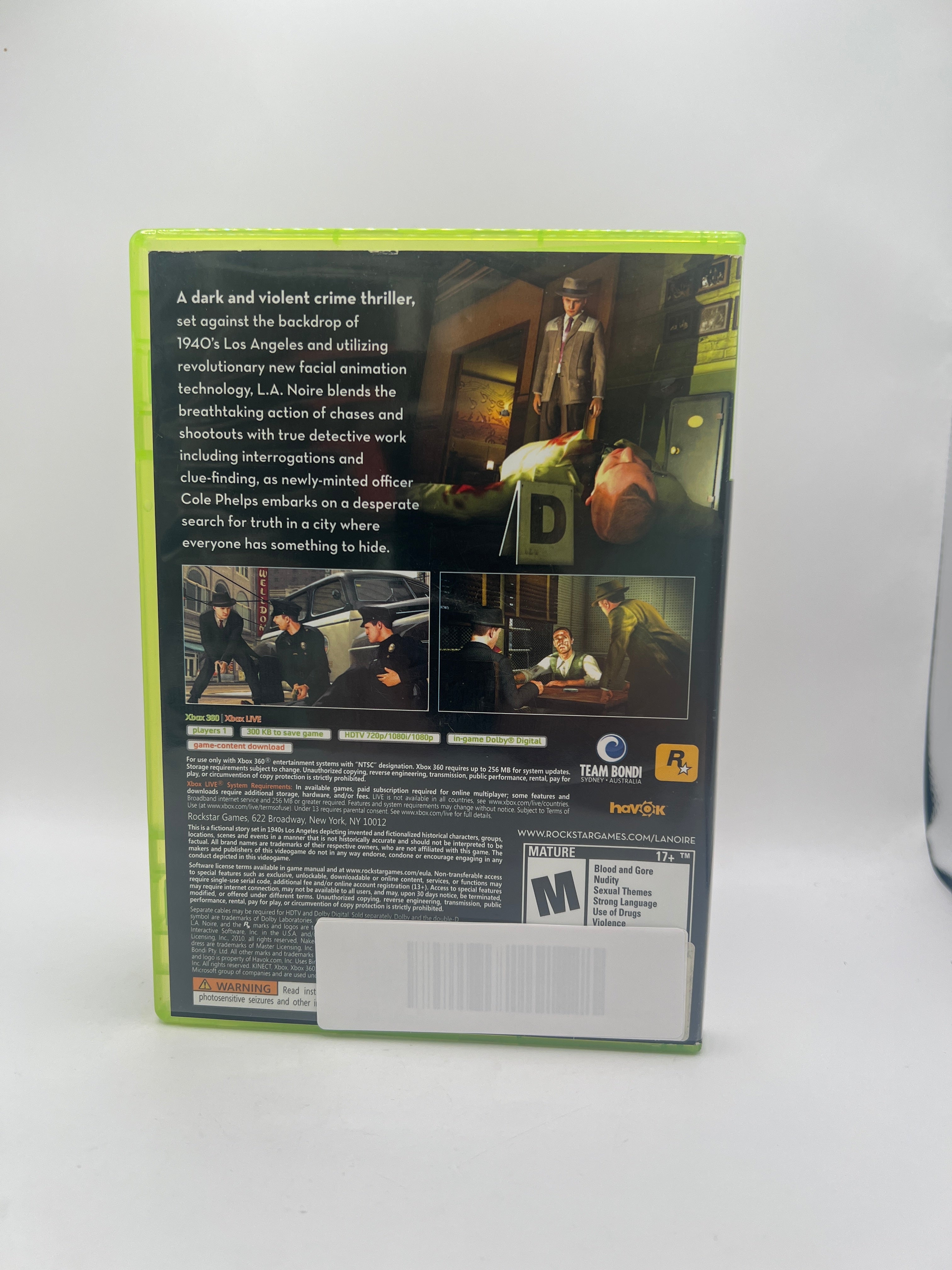 L.A. Noire CL04 (CIB) Xbox 360
