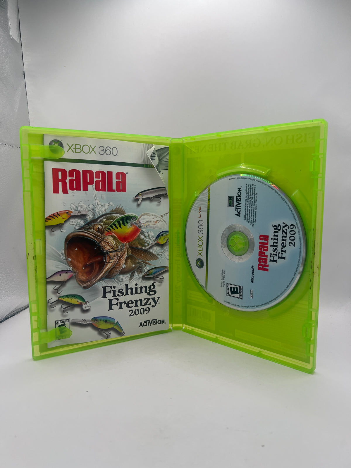 Rapala Fishing Frenzy 2009 CL02 (CIB) Xbox 360