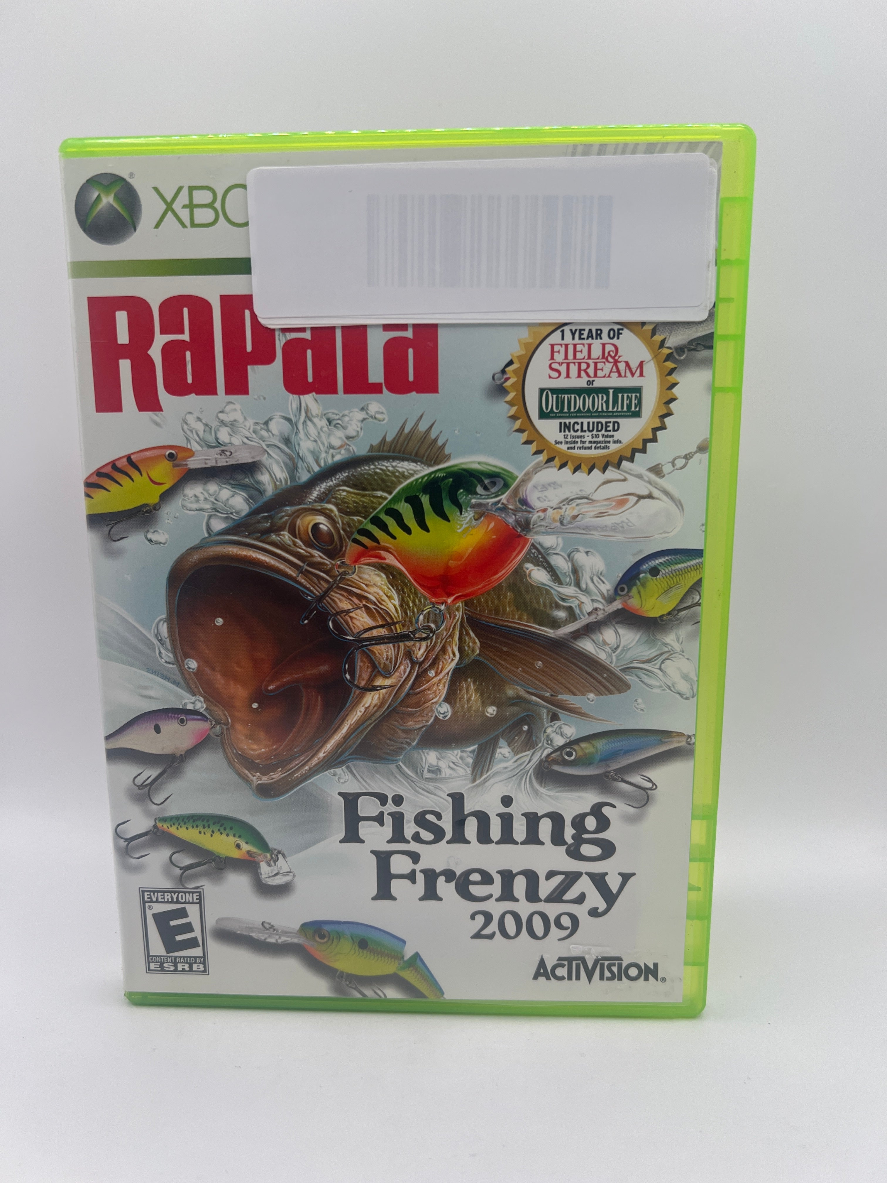 Rapala Fishing Frenzy 2009 CL01 (CIB) Xbox 360