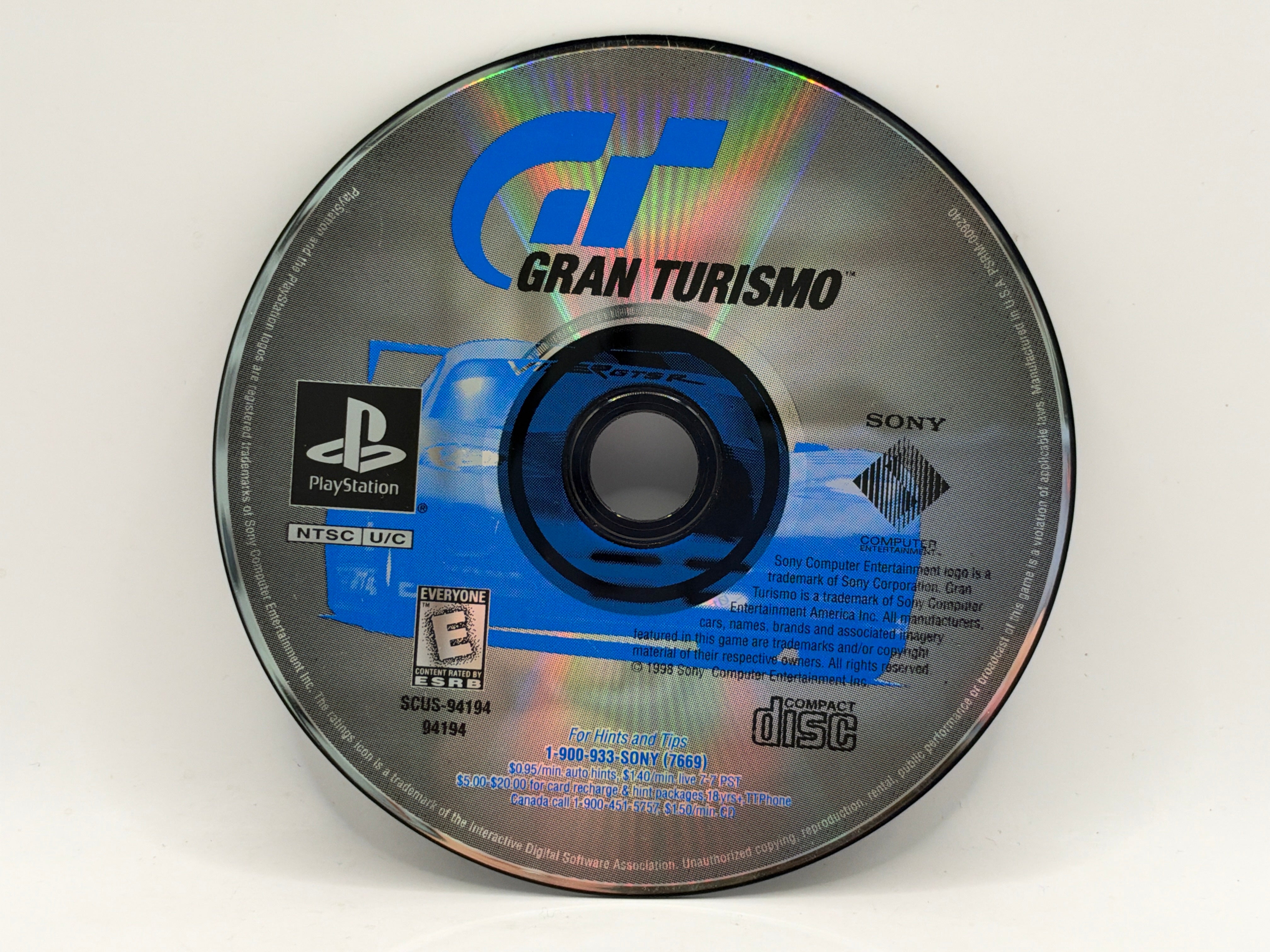 Gran Turismo CL03 (Disc Only) Playstation One